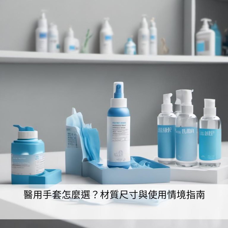 醫用手套怎麼選？材質尺寸與使用情境指南